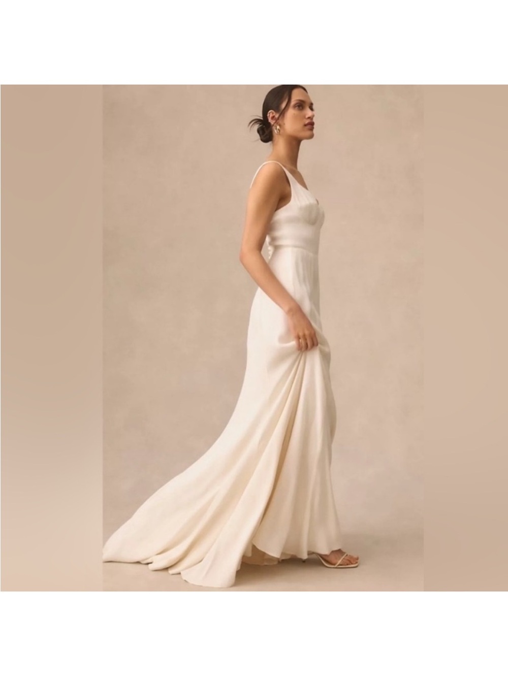 Reformation Lecce Wedding Dress with Train